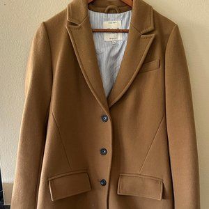 madewell peacoat oversized jacket